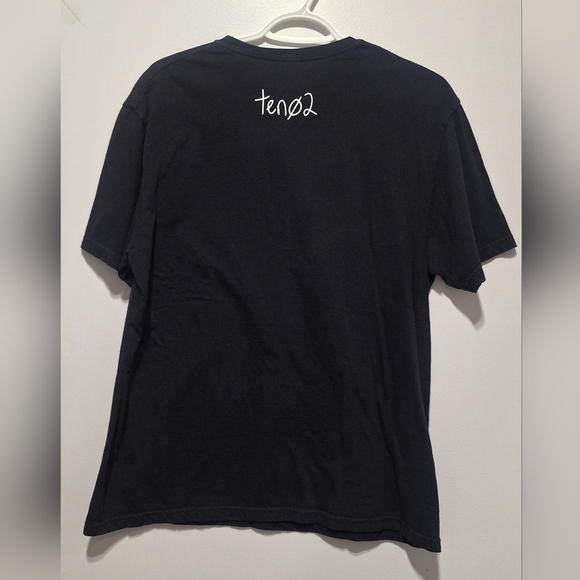 Ten02 Band Lrg Black Graphic T-Shirt - Picture 2 of 3